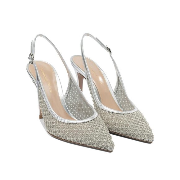 Gianvito Rossi Nikki 95 Mm Slingbacks IT 37.5 Women - Picture 2 of 5